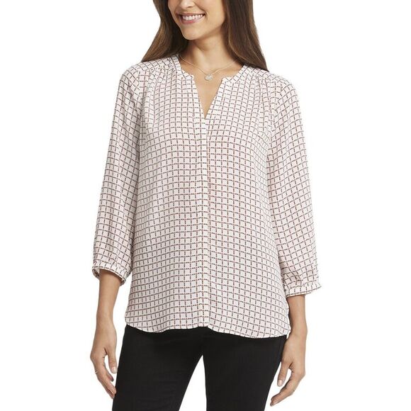 NYDJ Tops - Nydj Womens  Pintuck Blouse